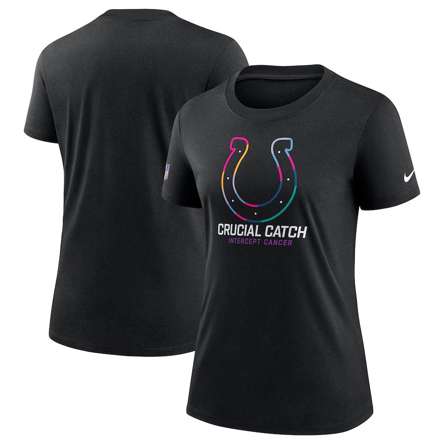Women Indianapolis Colts #2 2024 Nike NFL black T shirts